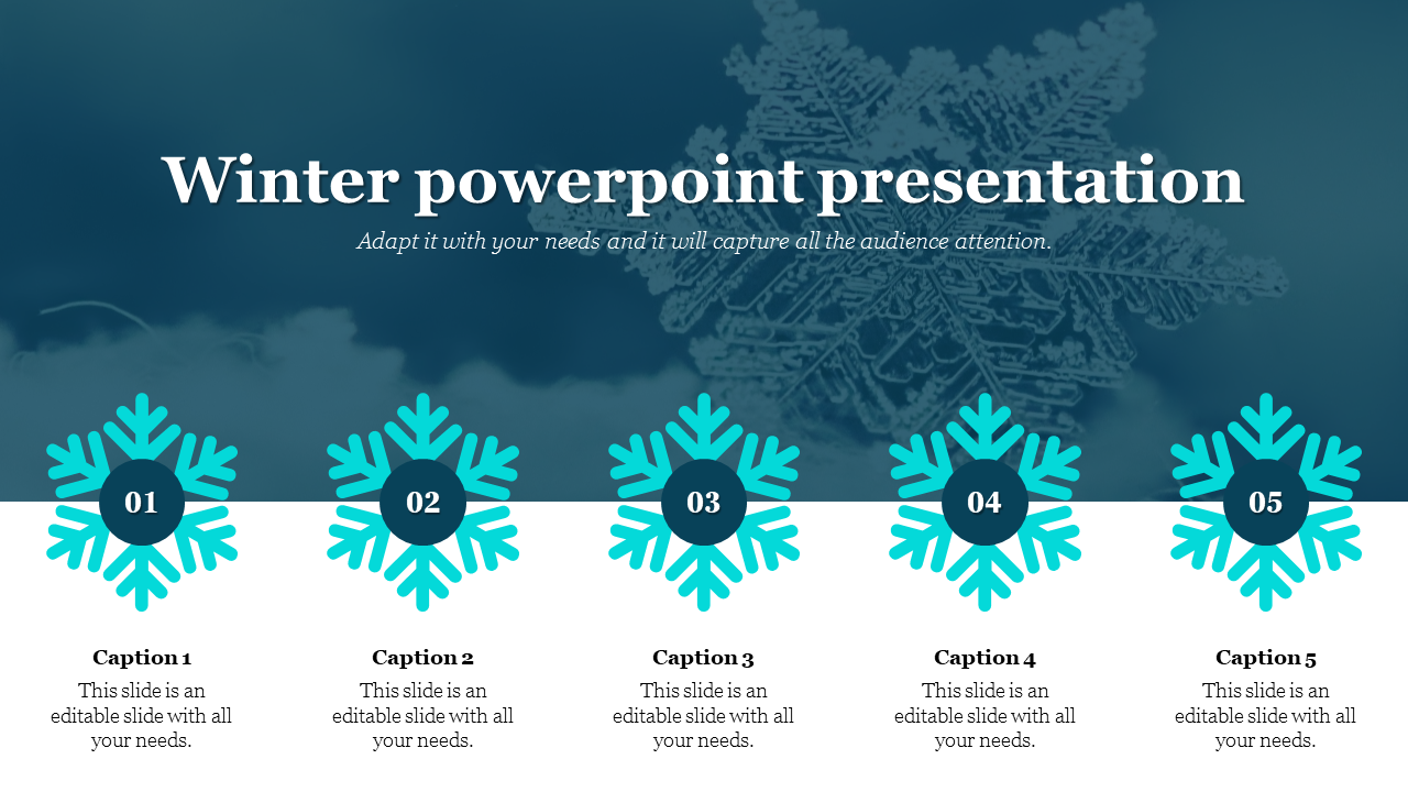 Make Use Of Creative Winter PowerPoint Presentation